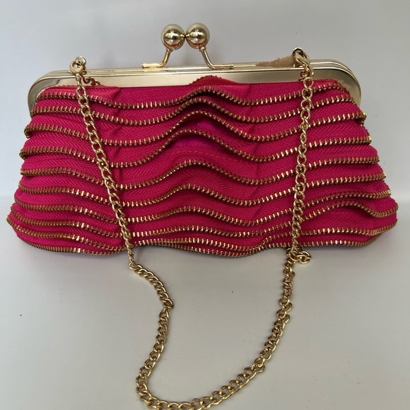 susan faris Handbags - Susan Faris pink Clutch bag